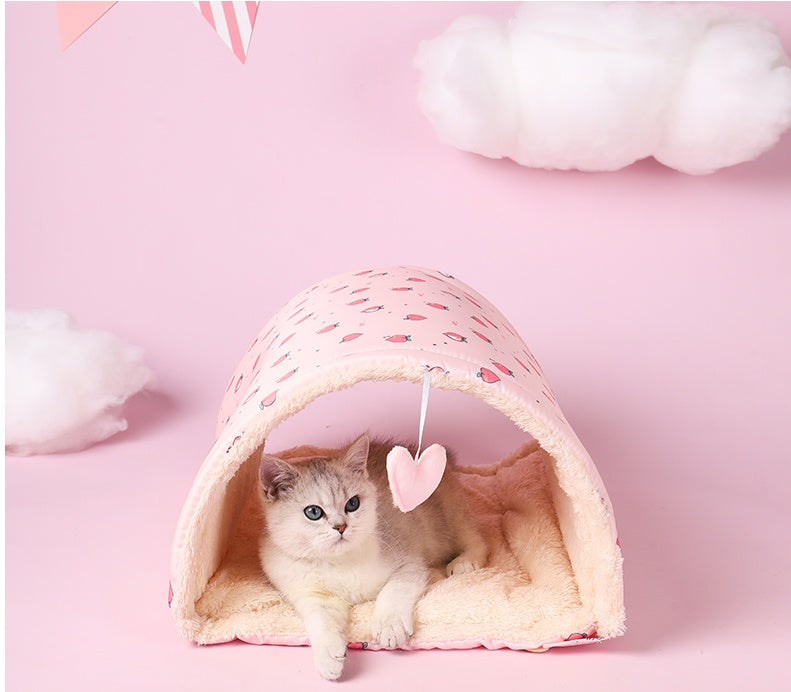 All-Season Cat Tunnel and Play Mat