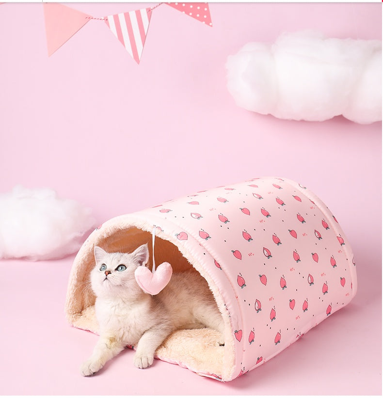 All-Season Cat Tunnel and Play Mat