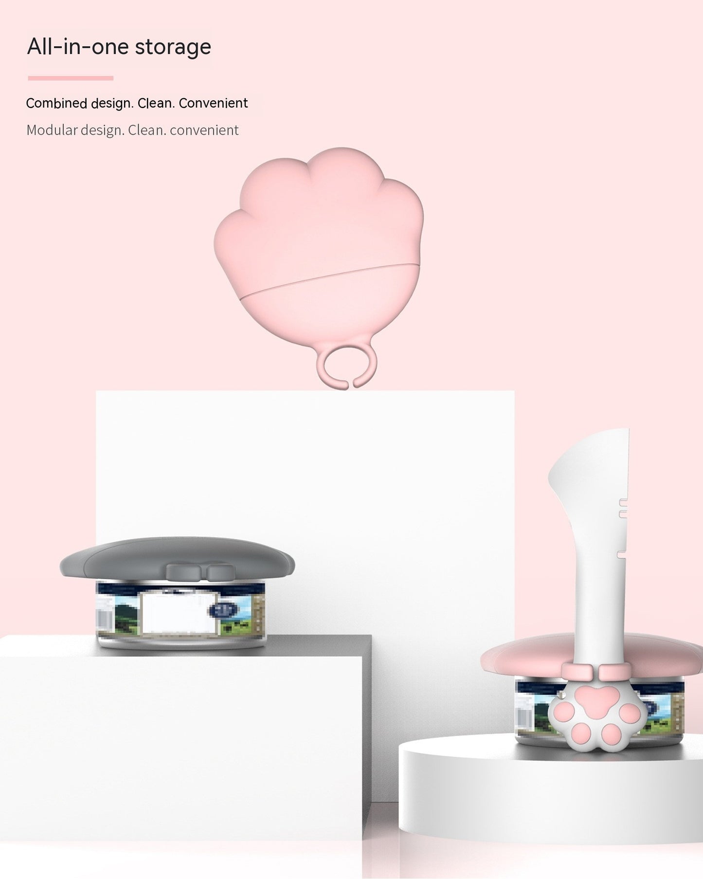 Silicone Cat Paw Can Lid