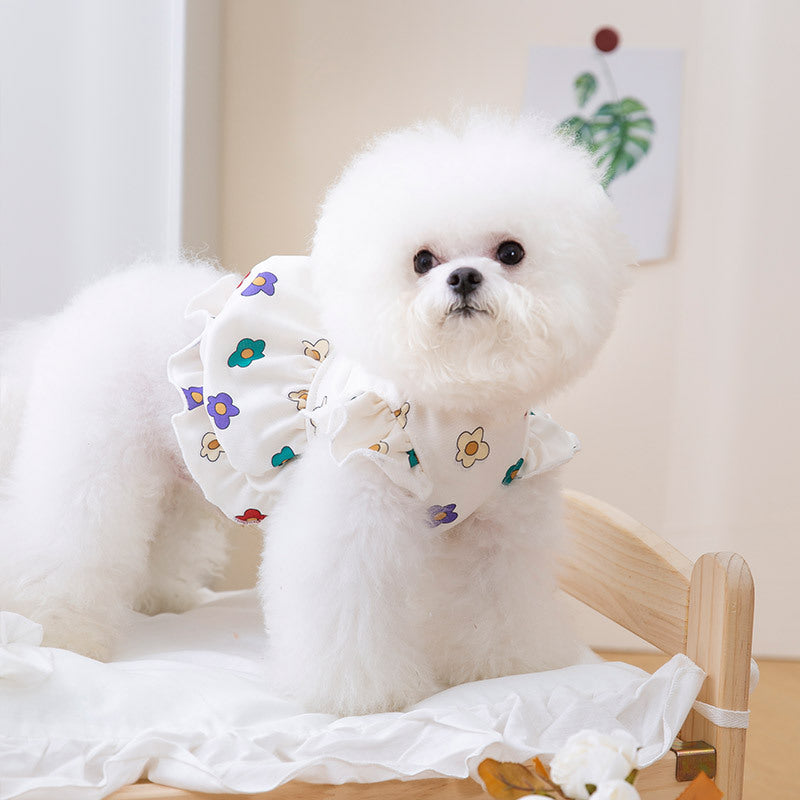 Cute Flower Print Dress