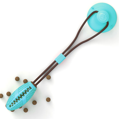 Suction Cup Tug Toy with Chew Ball