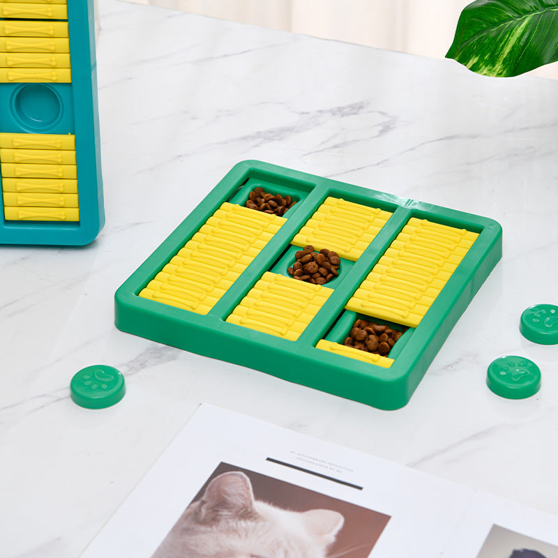 Educational Food Dispensing Dog Toy