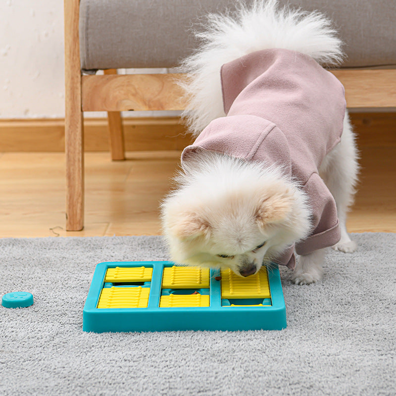 Educational Food Dispensing Dog Toy