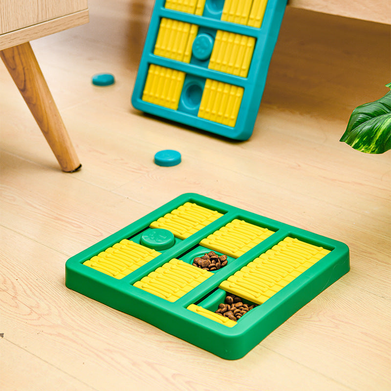 Educational Food Dispensing Dog Toy