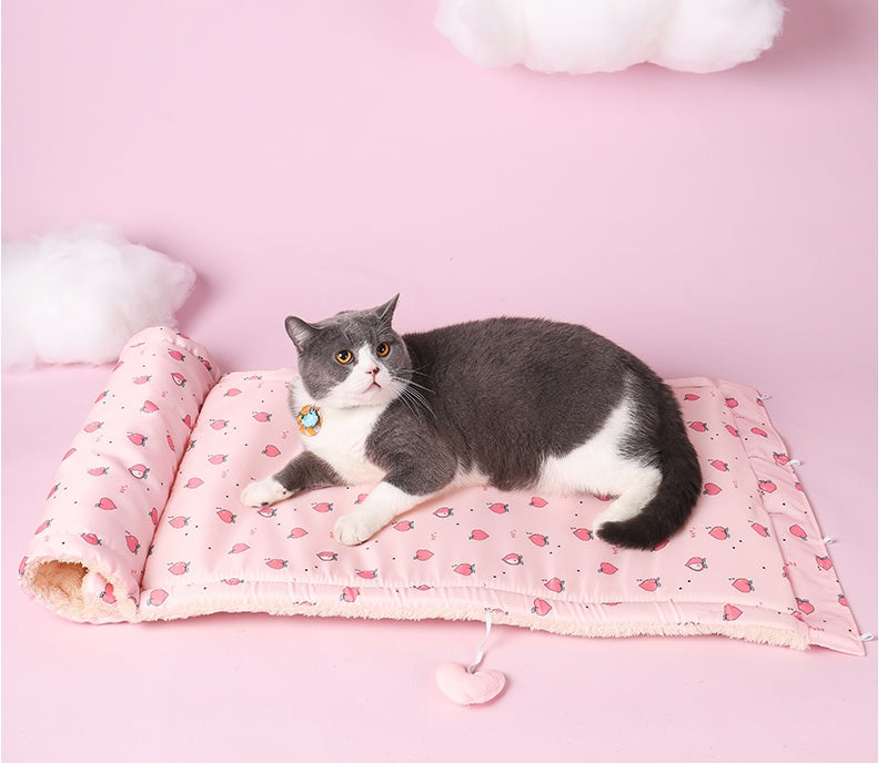 All-Season Cat Tunnel and Play Mat