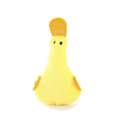 Plush Duck Squeaky Toy for Dogs & Cats