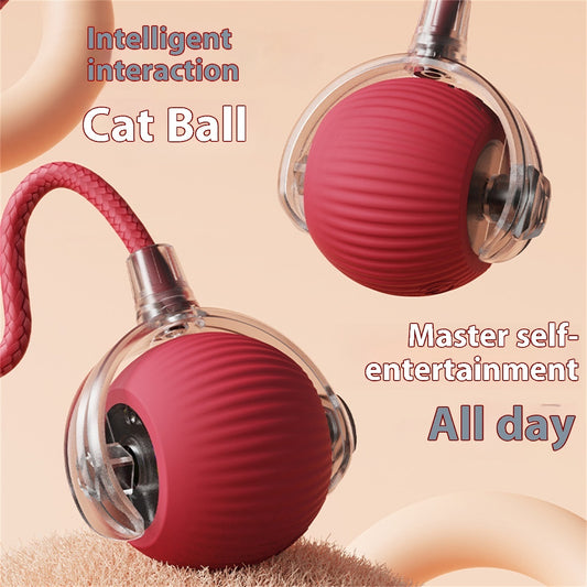 Automatic Rolling Cat Toy Ball