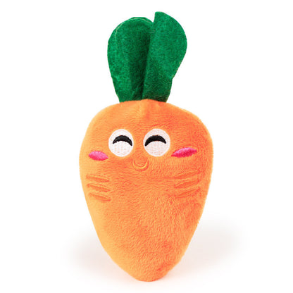 Carrot Plush Dog Chew Toy