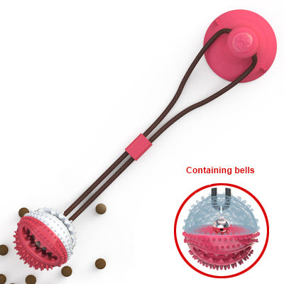 Suction Cup Tug Toy with Chew Ball