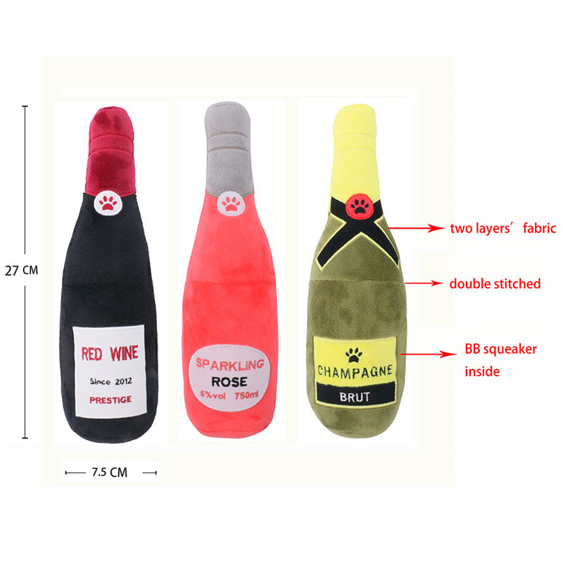 Plush Squeaky Chew Toy for Pets