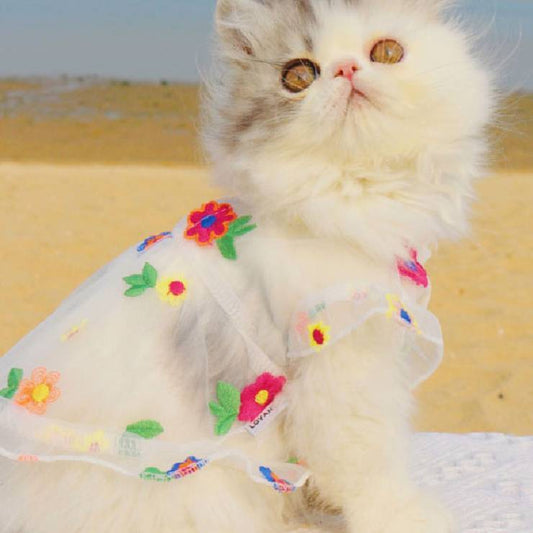 Embroidered Pet Outfit