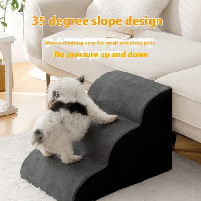Pet Removable And Washable Stairs Bed Steps