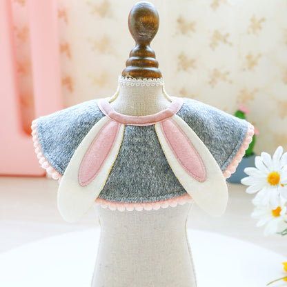 Dog Cat Cartoon Animal Bib Pet Scarf