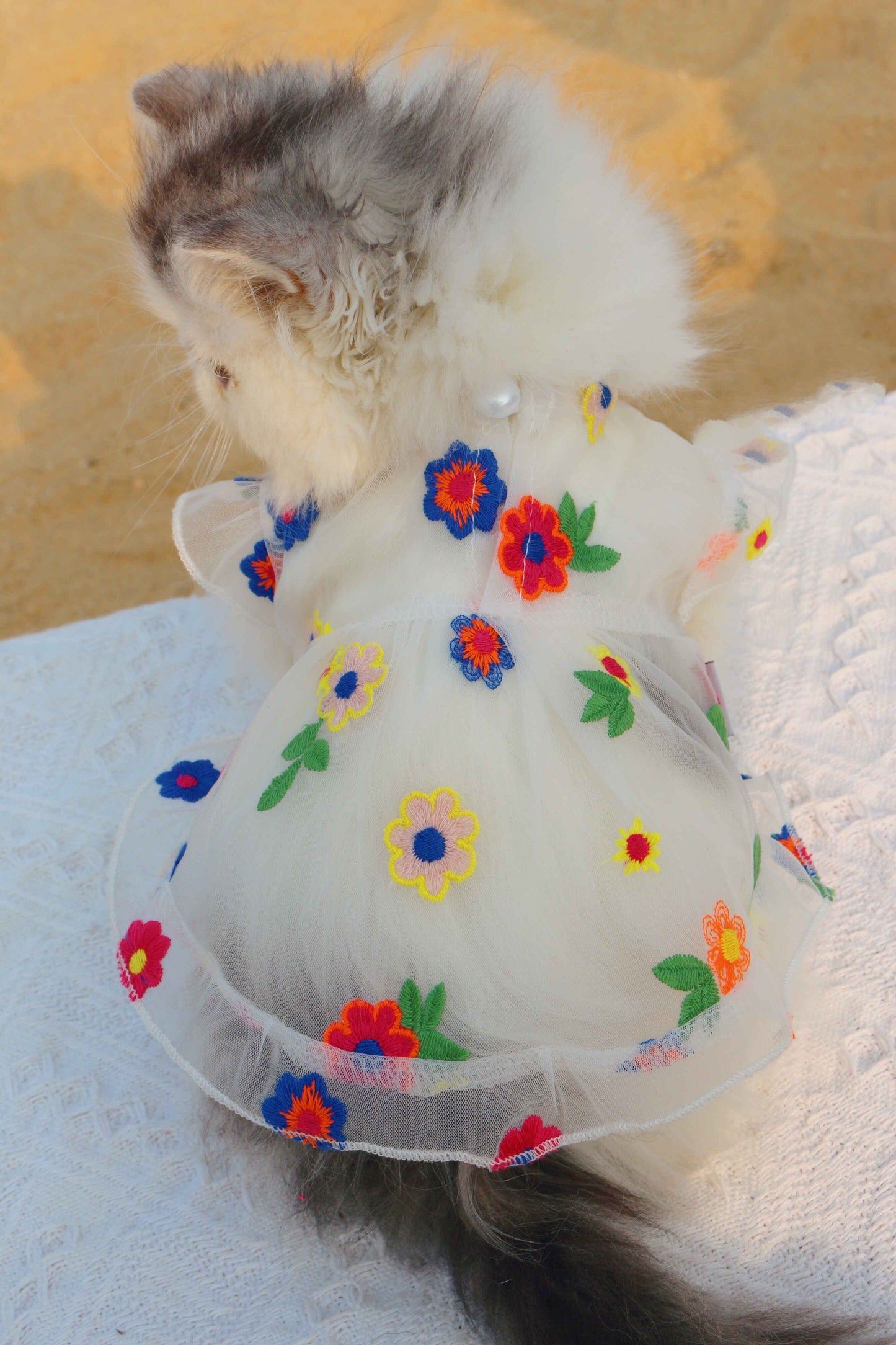 Embroidered Pet Outfit