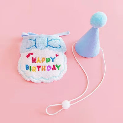 Pet Dog Fashion Special Decoration Bib Hat