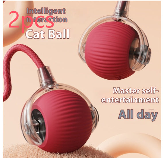 Automatic Rolling Cat Toy Ball