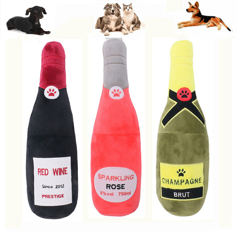 Plush Squeaky Chew Toy for Pets