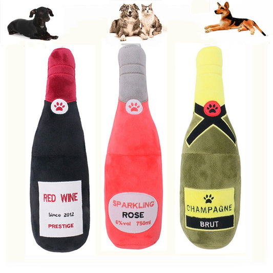 Plush Squeaky Chew Toy for Pets