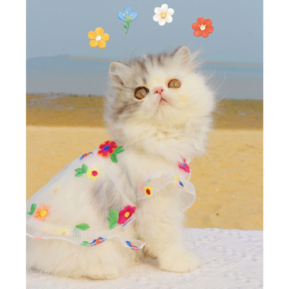 Embroidered Pet Outfit