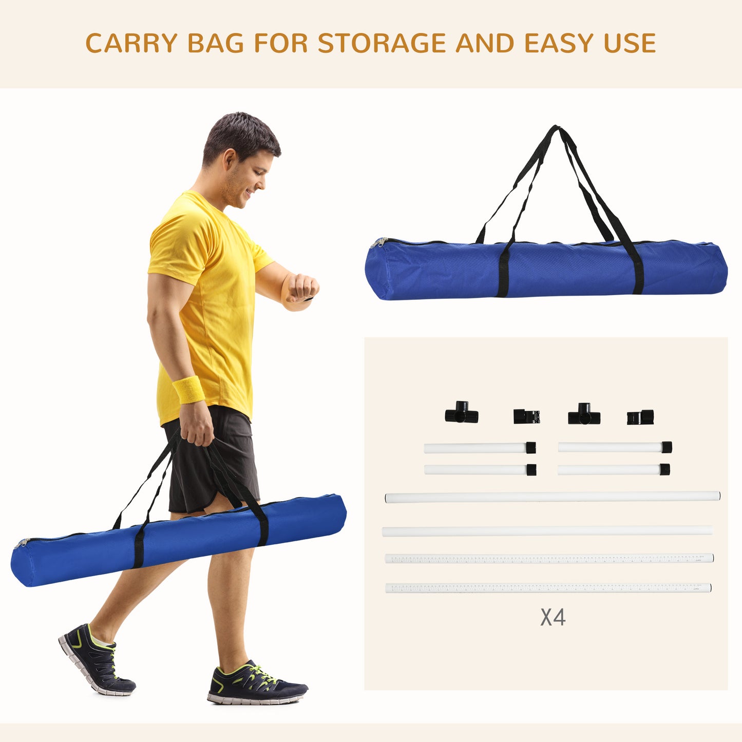 4-Piece Dog Agility Training Set